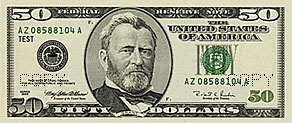 Old 50 shop dollar bill